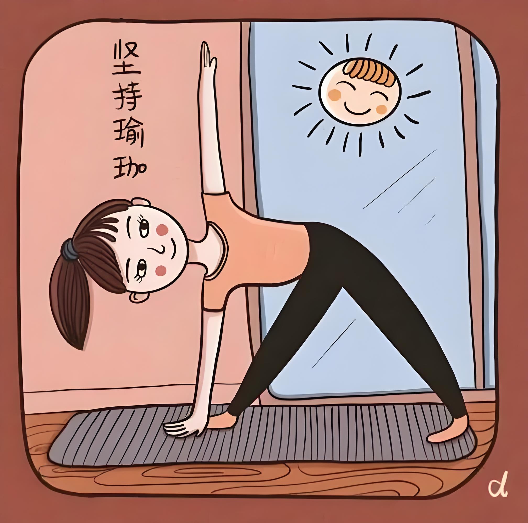 门面设计简约而不失优雅,店内灯光瑜伽图片卡通瑜伽表情包 微信瑜伽