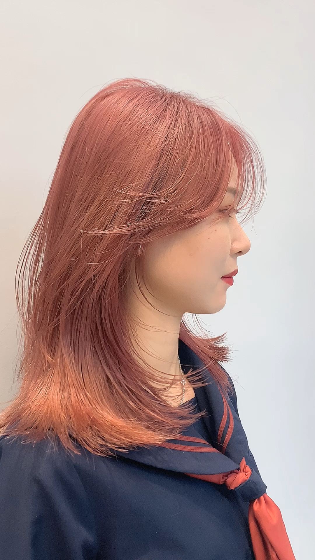 奶茶粉棕让你的肤色提亮好几度#染发#成都发型师廖航#美出高级感