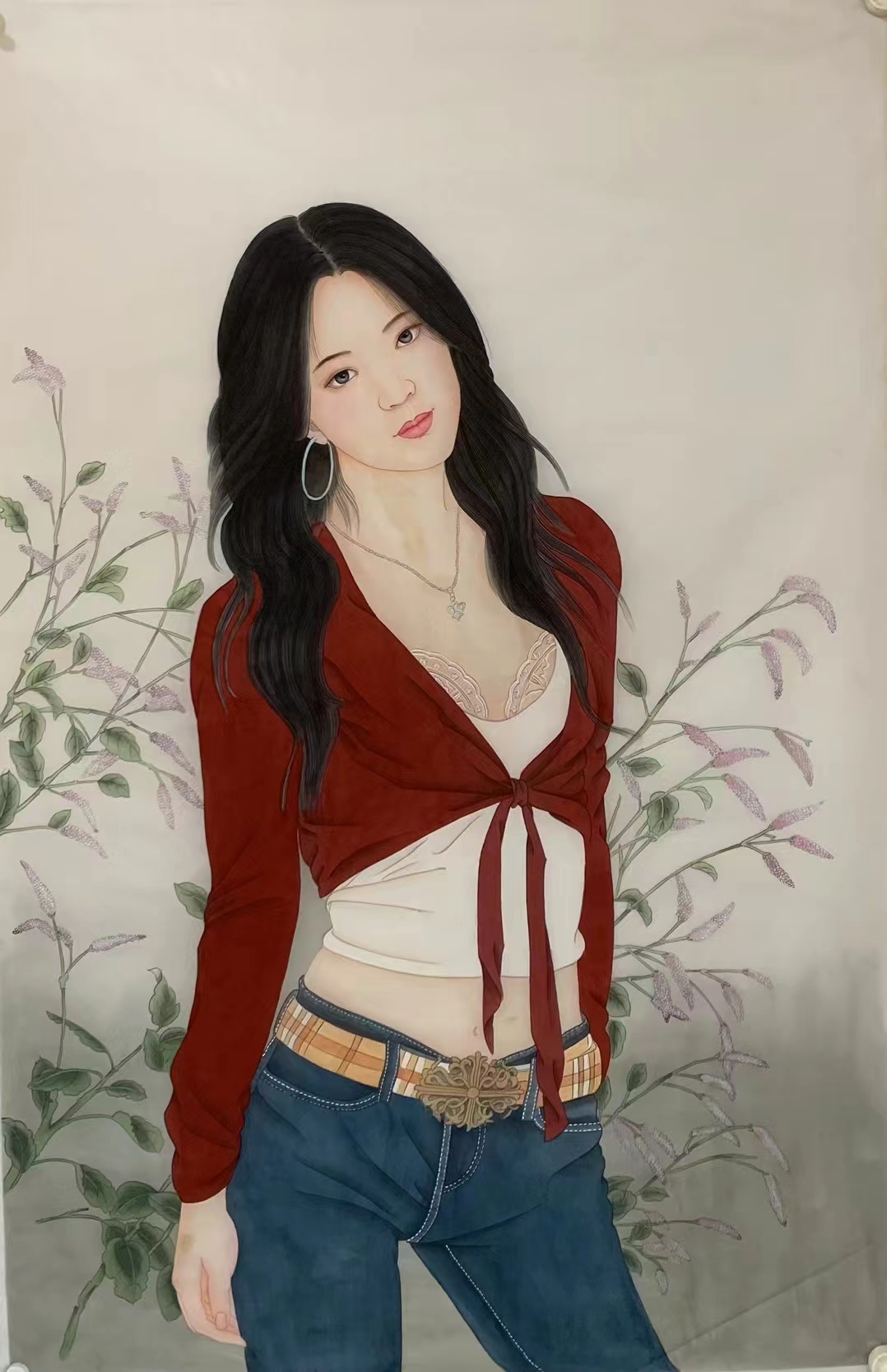 四尺娟本美女鉴赏