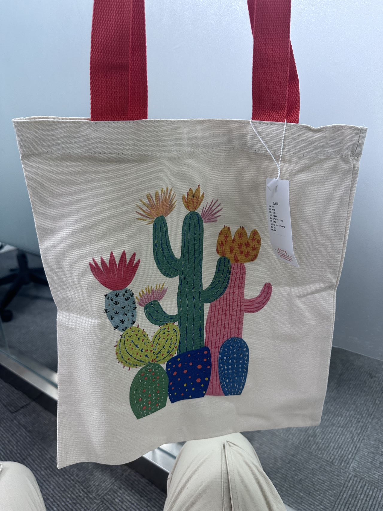 意间ai 定制帆布袋,帆布袋的图案是根据我的独特创意生成的,有了它,再