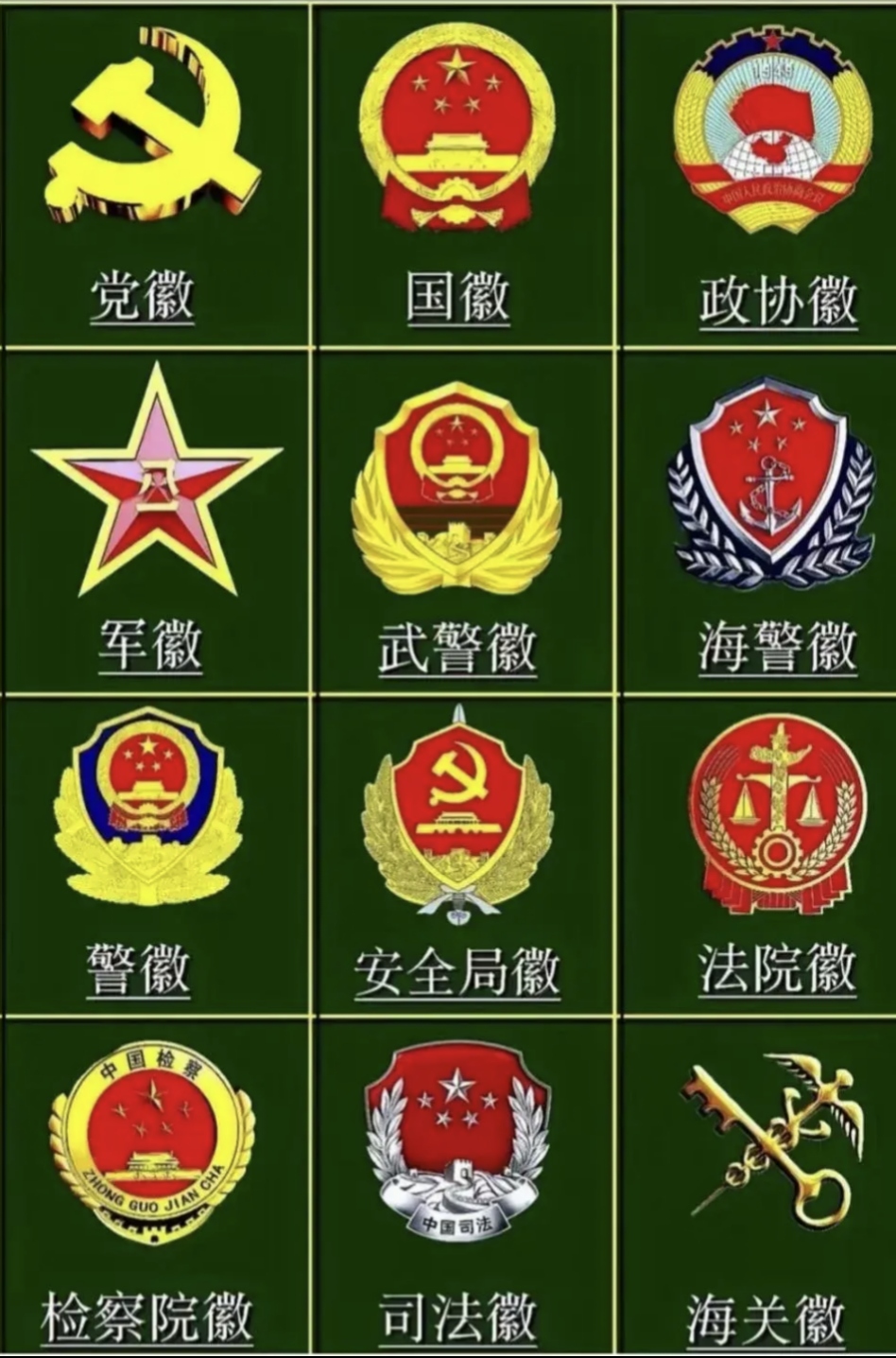 国家主要的12种微章,如果你能戴上其中的一枚,那你