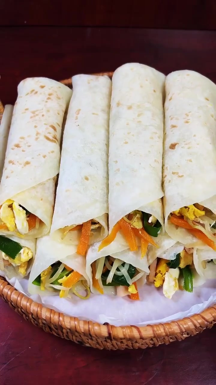 春饼卷菜,不多说快跟着做