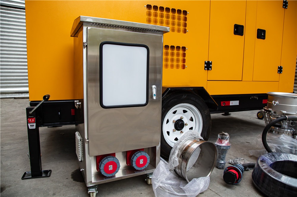 隧道抽水200立方移动排涝车