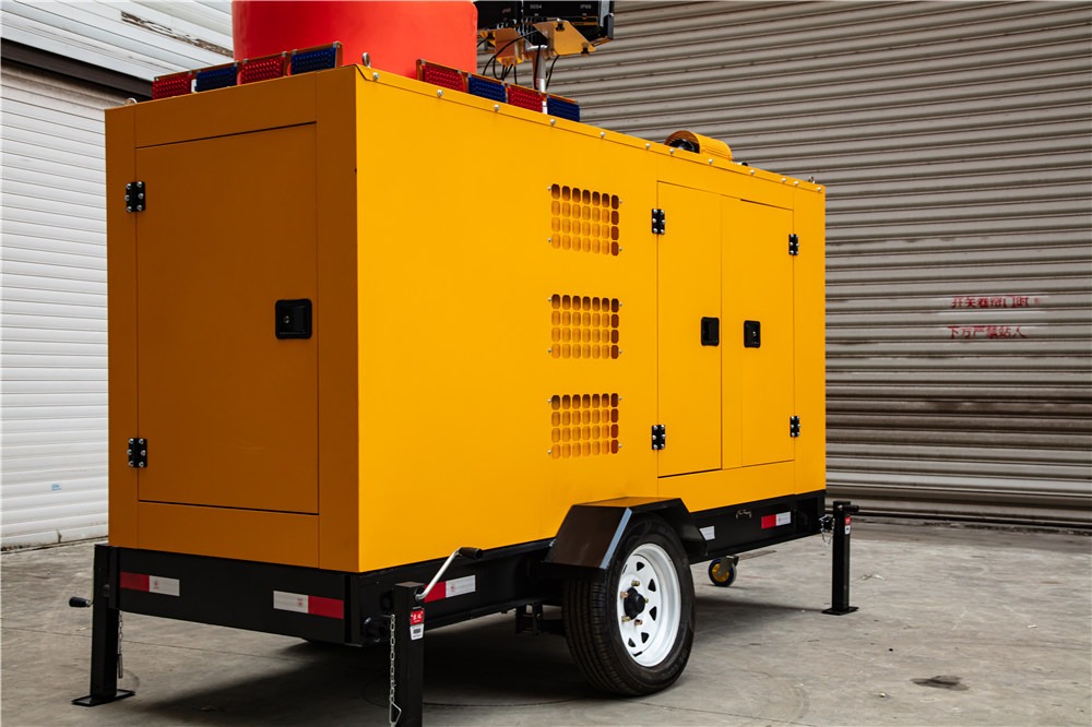 隧道抽水200立方移动排涝车