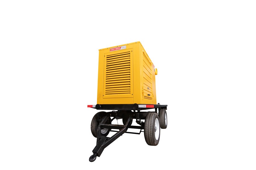 隧道抽水1500立方移动排涝车