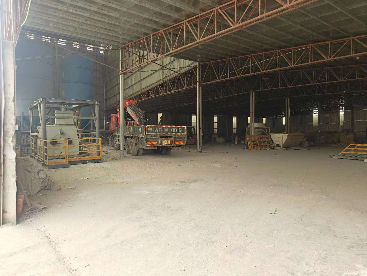 三江片区    交通动线 :石棉瓦厂房汽配厂房广州统一生产基地真实图片