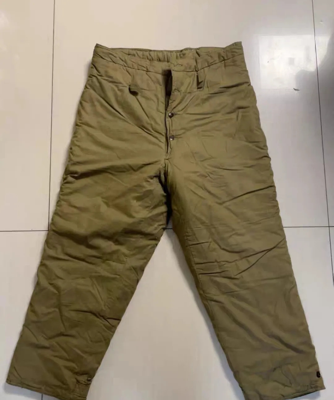 不知你们的军棉裤还在吗?看看我的棉裤保存的怎么样?