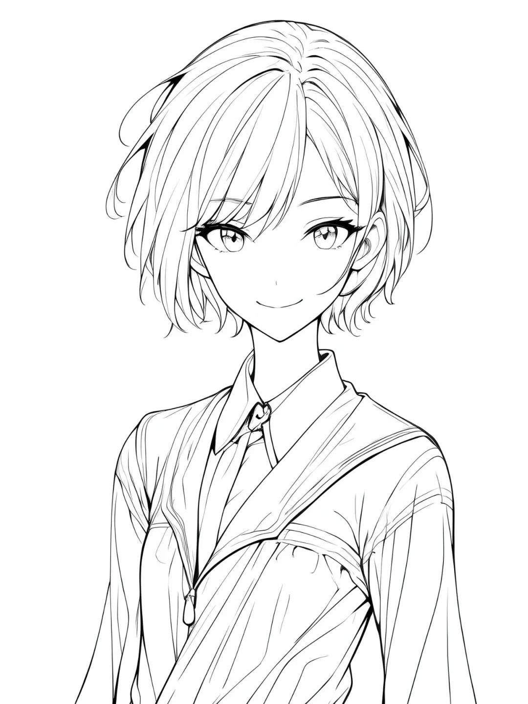 亲爱的艺术爱好者们,我带着一颗感恩的心和一系列新的线稿作品,回到