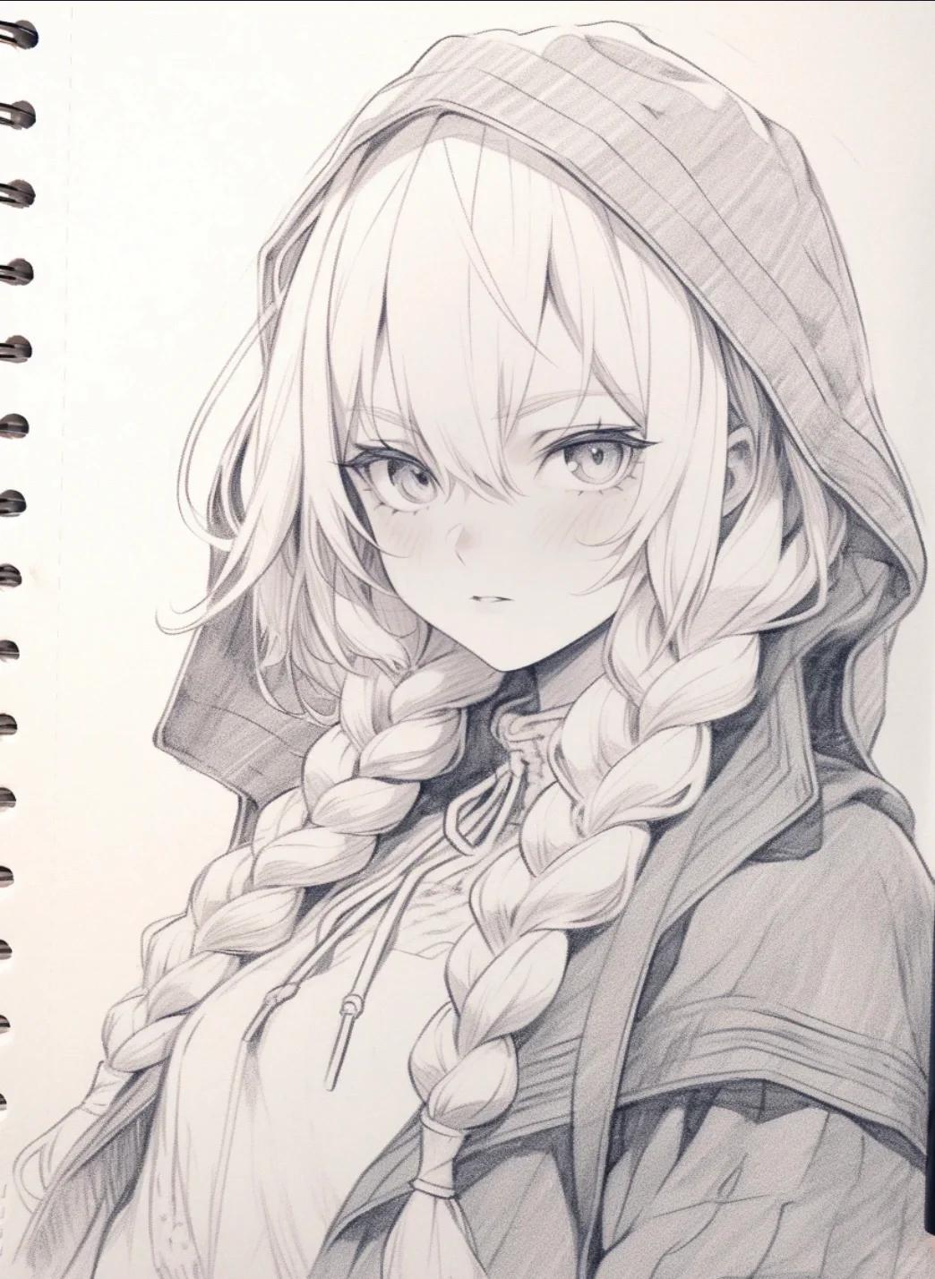 动漫线稿, 画速写可以先从动漫线稿开始