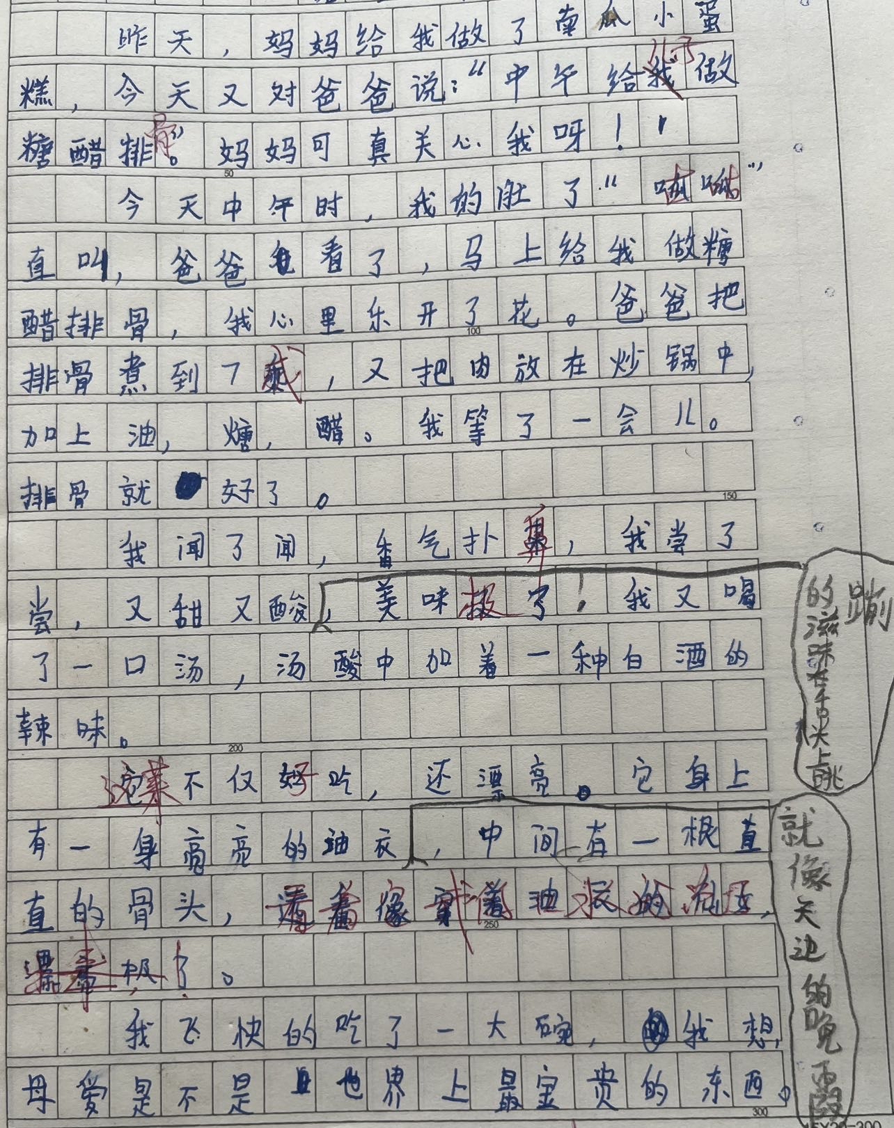 妈妈的爱(糖醋排骨)