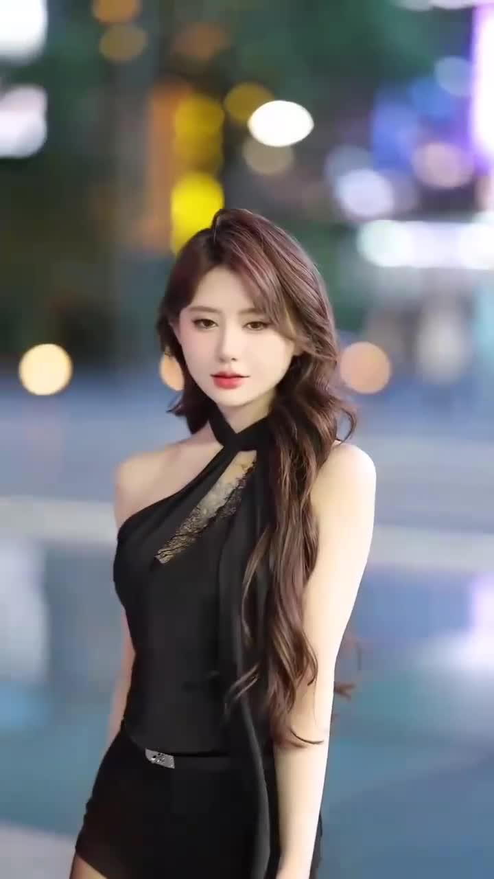 街拍 美女 肤白貌美 是你的理想女朋友吗