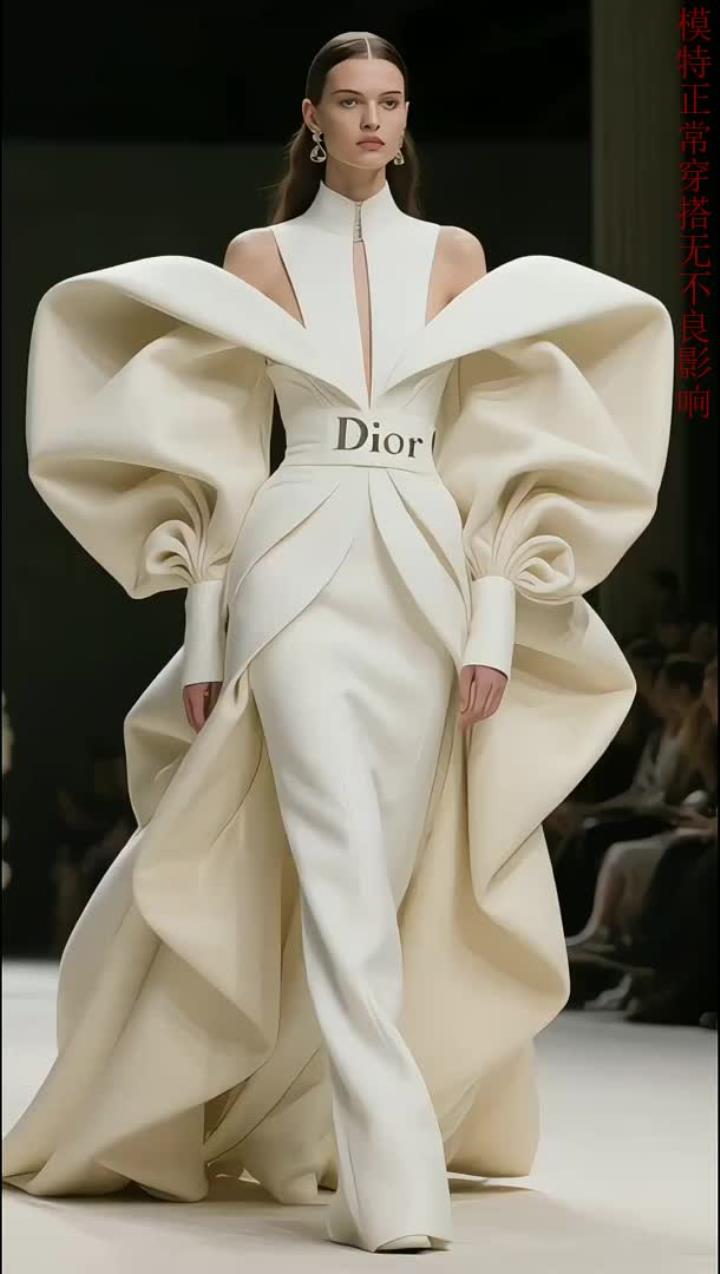 巴黎时装周走秀现场