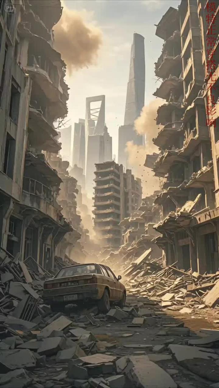 废土世界末日景象