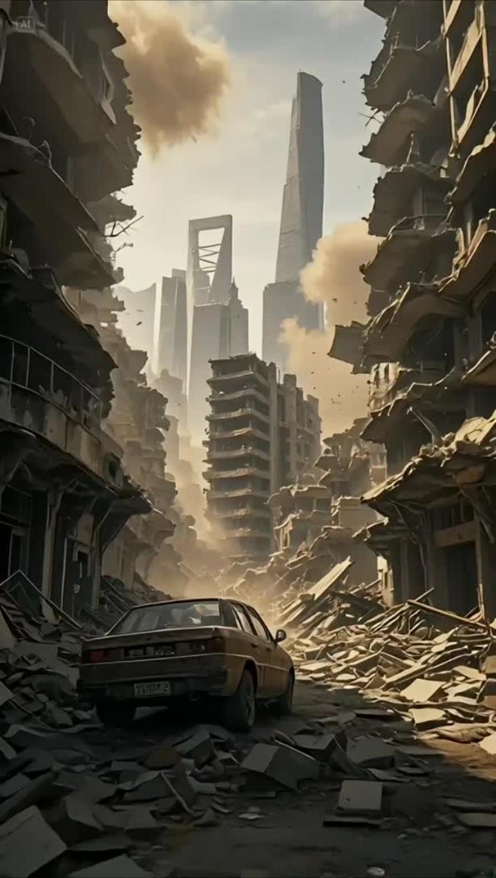 废土世界末日景象