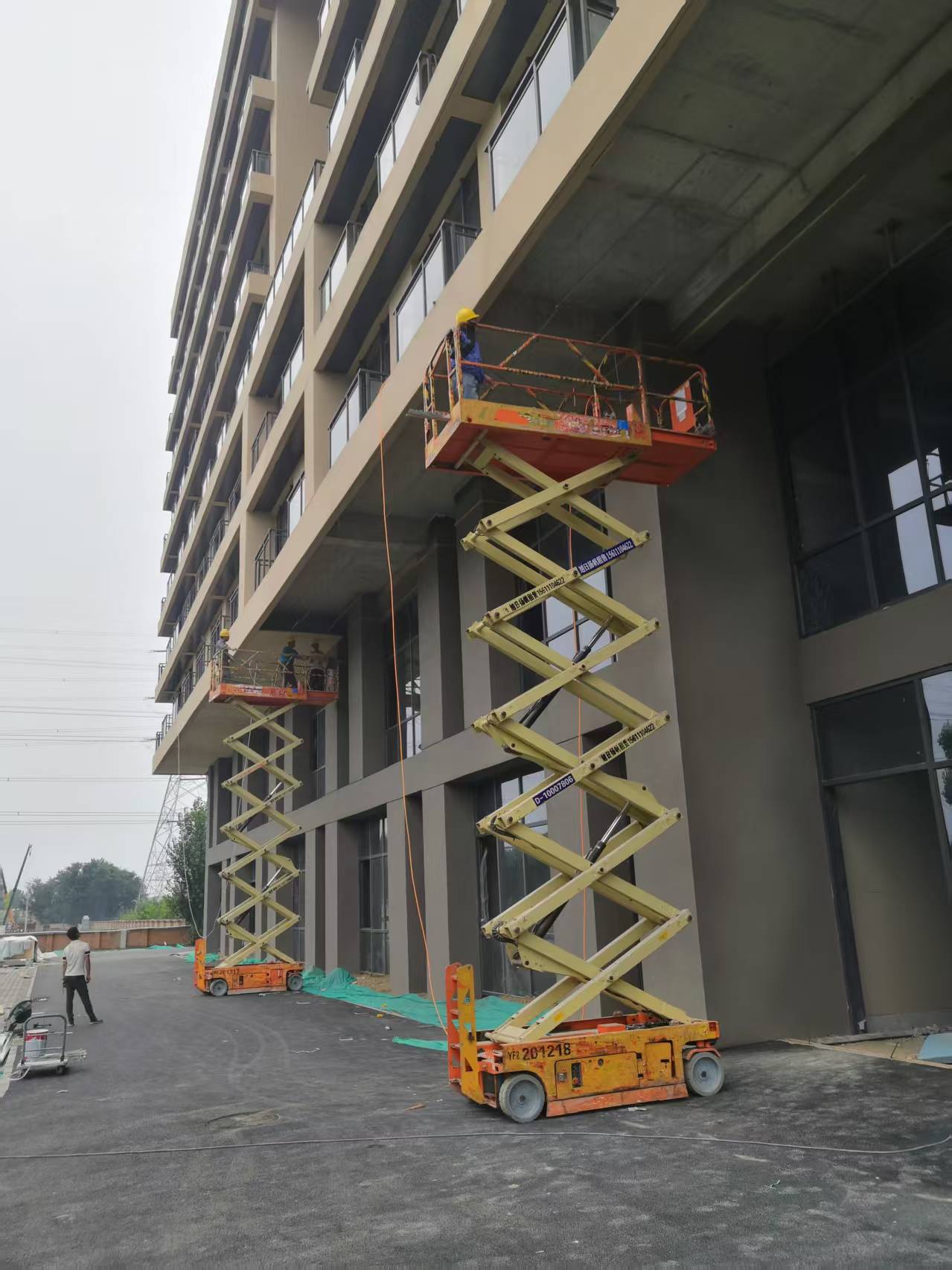 北京怀柔8米剪叉升降平台高效租赁服务