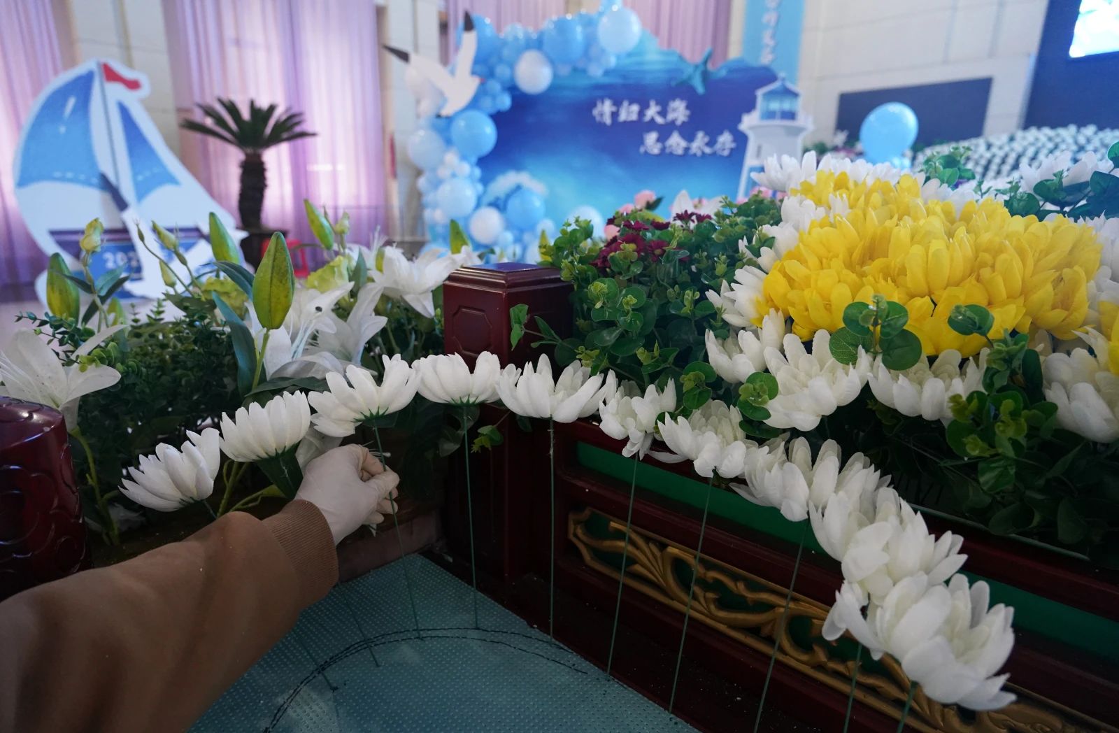 11月15日 市民政局组织 2024年第二批海葬活动