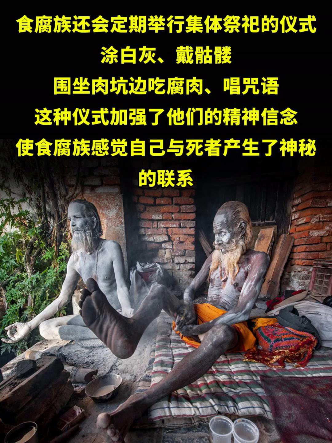 印度食尸族,生吃腐尸和排泄物,痛饮恒河水