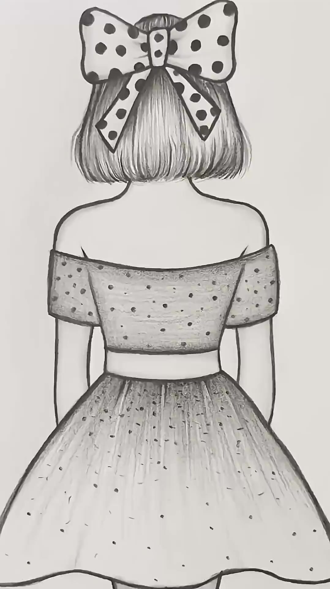 小帅画出美女的背影