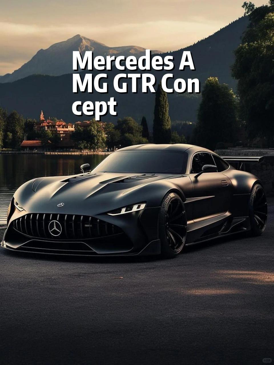 mercedes amg gtr concept #周末去哪儿