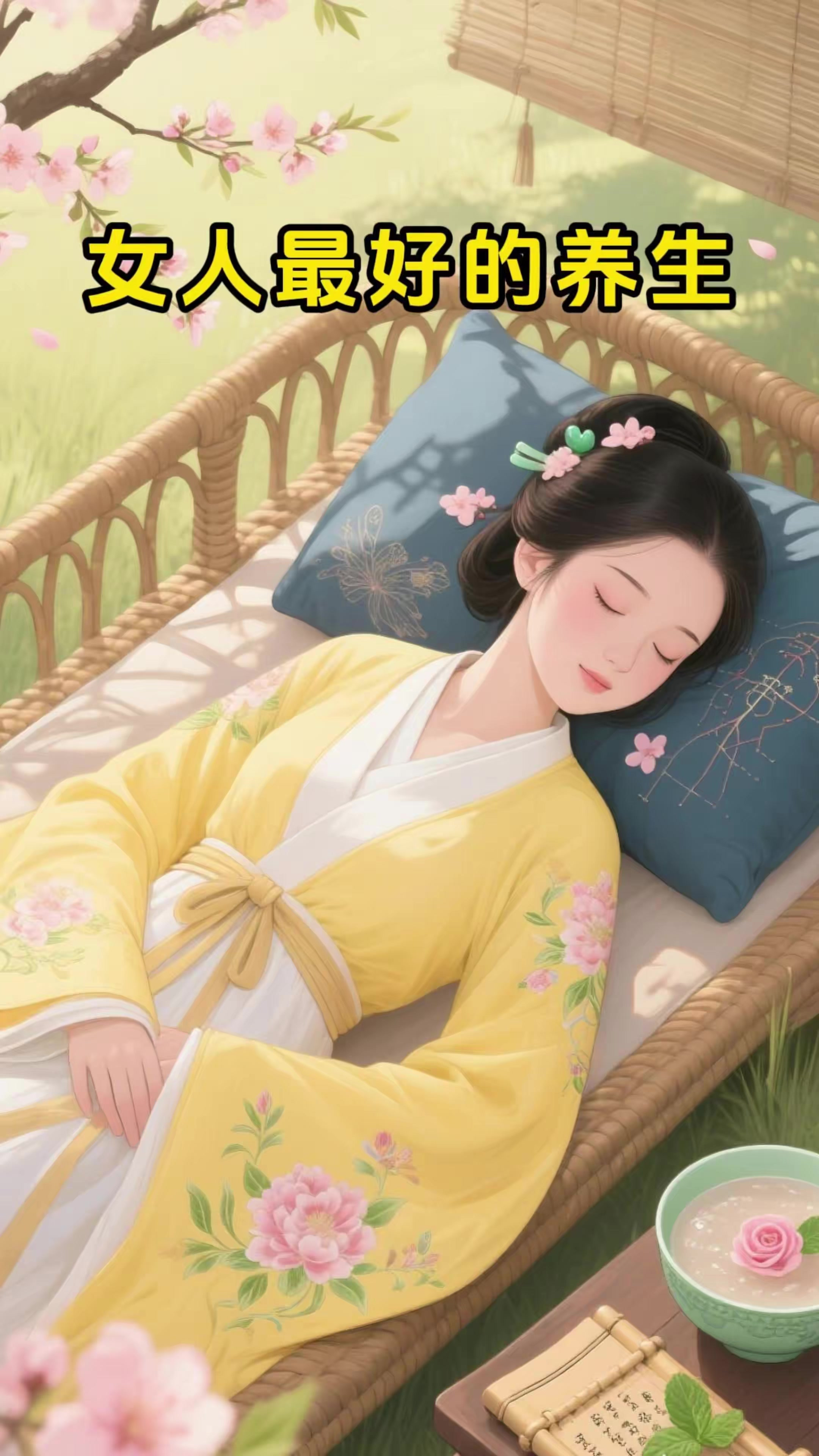 睡觉是很好的养生方式