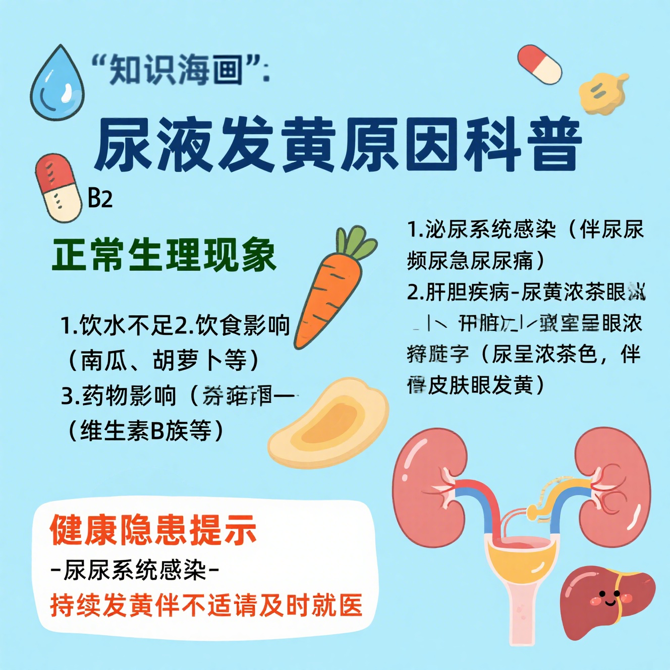 尿黄是因为什么原因导致的为什么在线