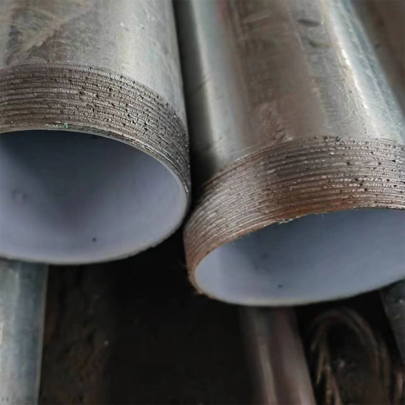 德宏外镀锌内衬塑钢管套丝