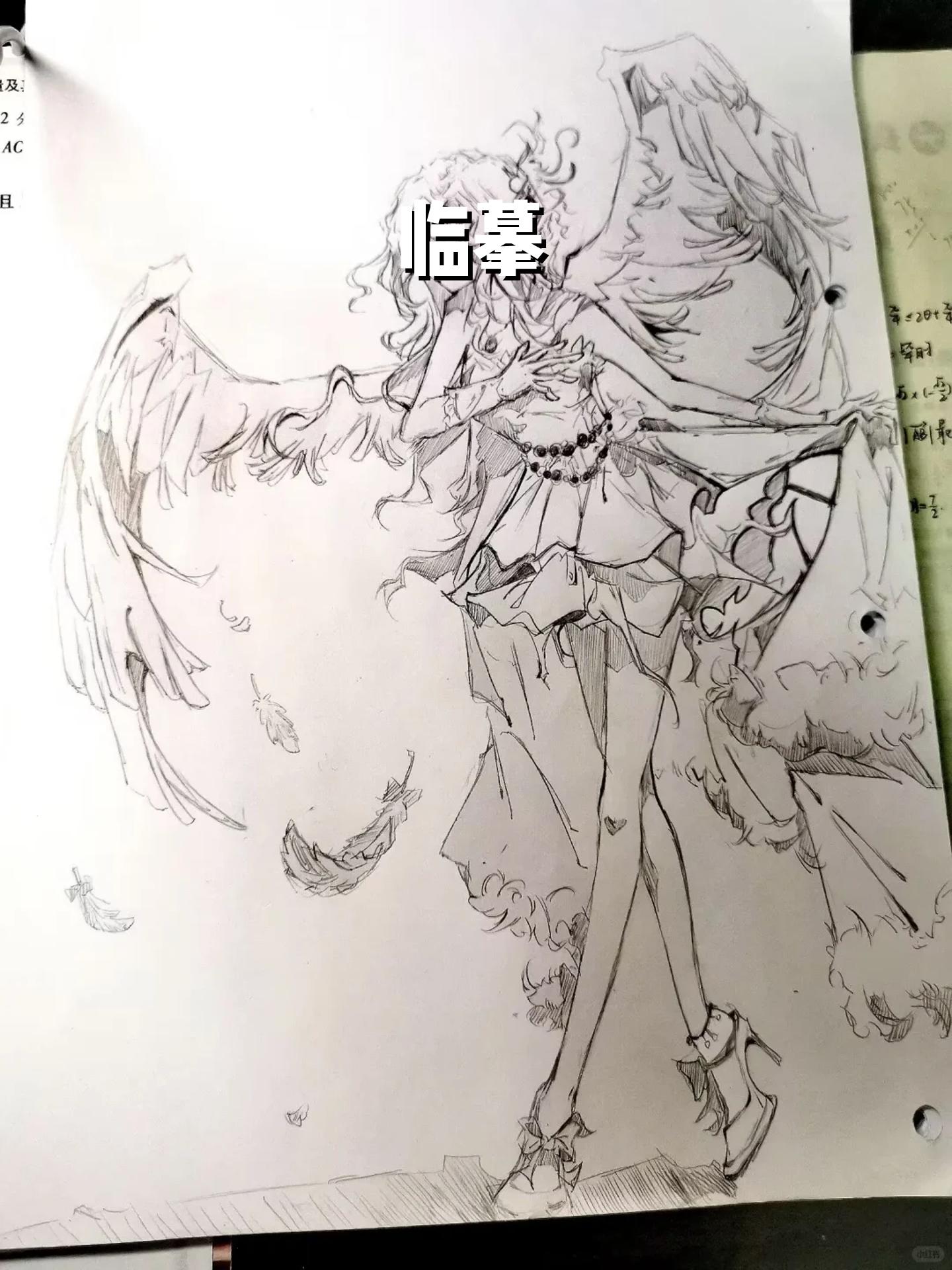 原图真的很好看老师主页说可以临摹所以就临摹了 	