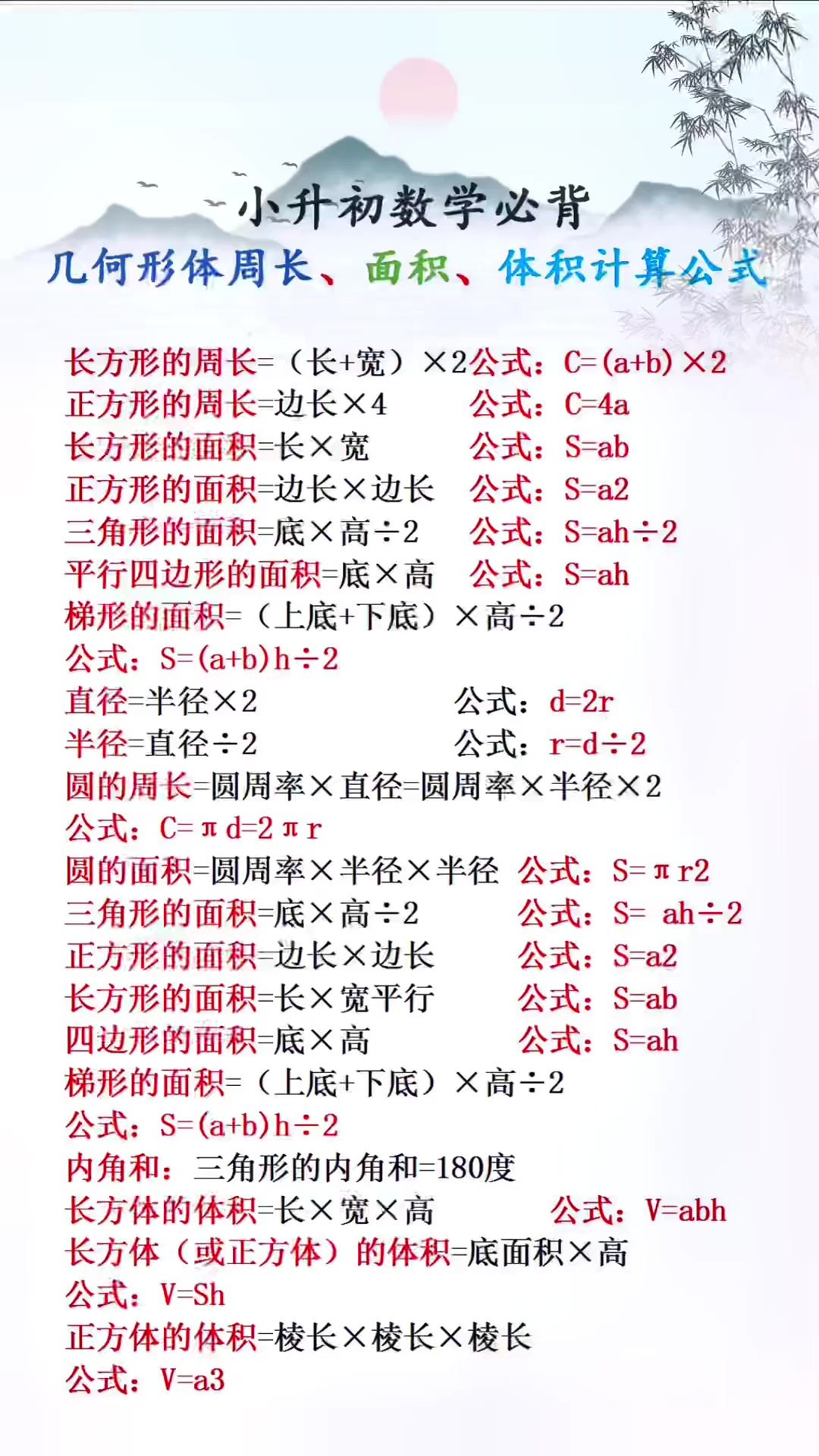 小升初数学手册！全阶段必备，方便查的简单介绍