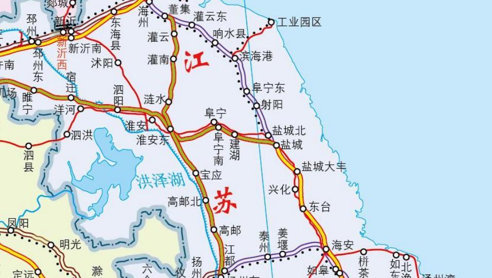 打造盐城铁路枢纽!规划沿淮高铁和通苏湖城际铁路北延线