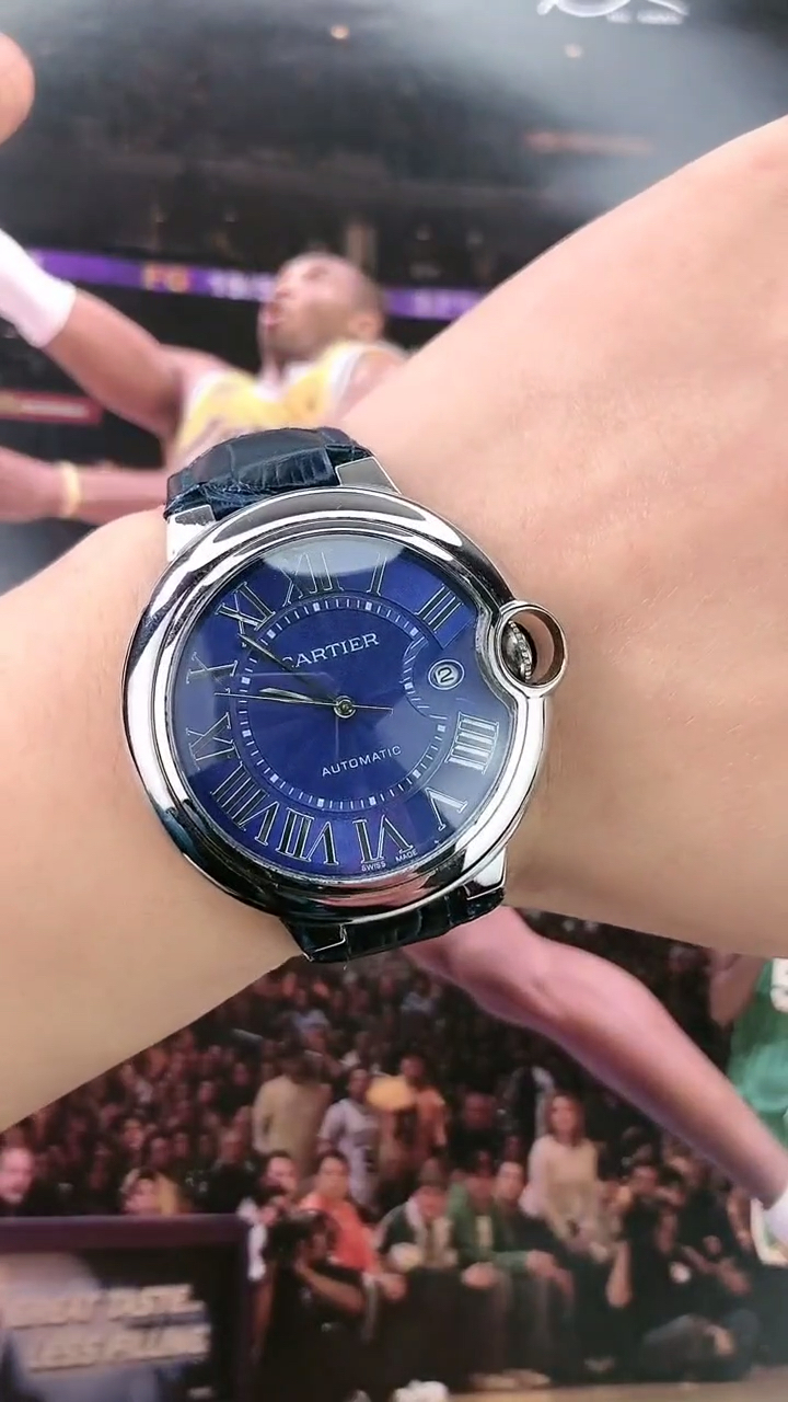 Купить копию сумки-Cartier Blue Balloon цвет ремеш