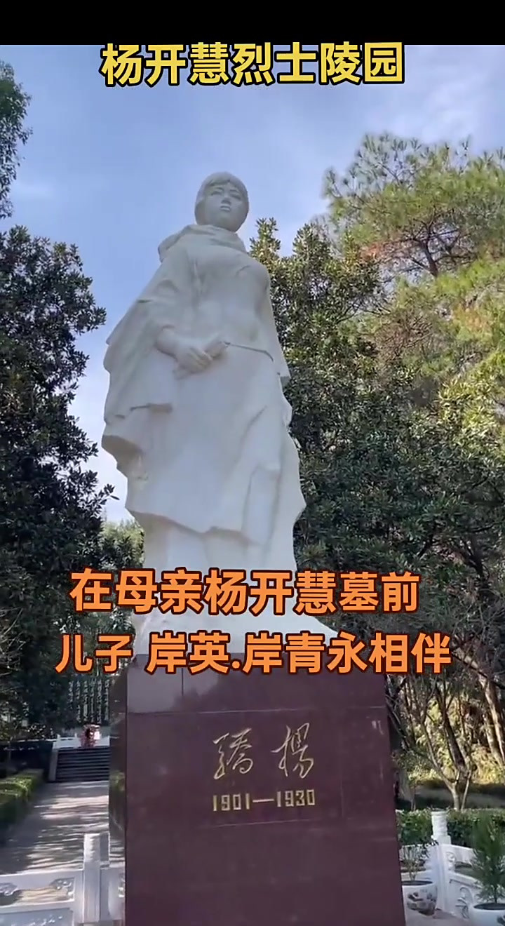 墓前俩儿永相伴,英烈风骨永长存!缅怀先烈致敬了不起的她