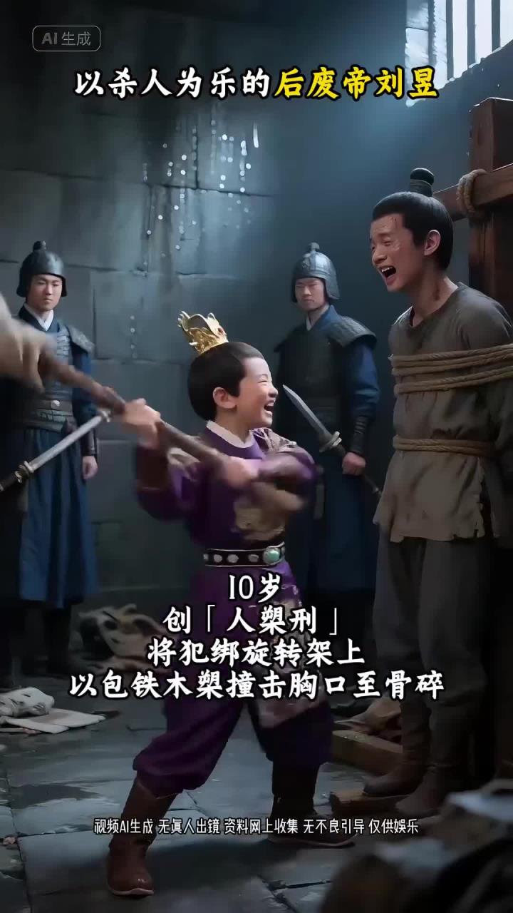 暴虐的后废帝刘昱