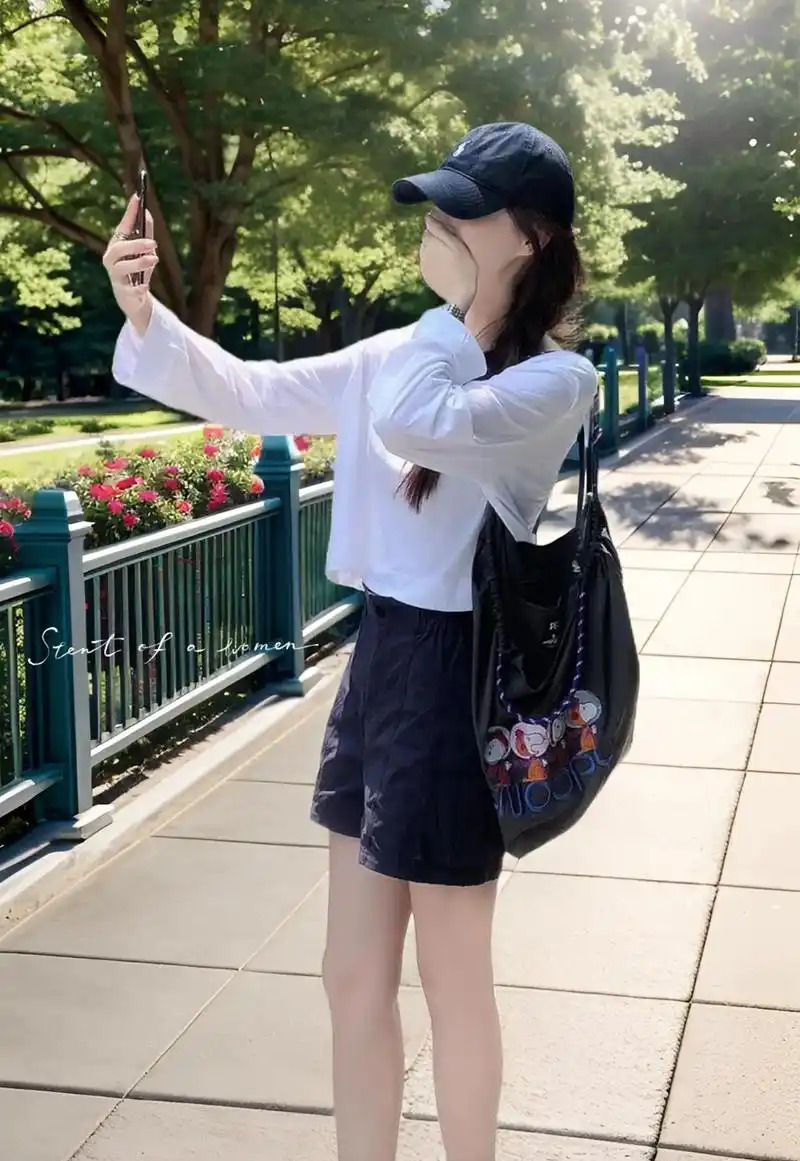 校服短裤怎么穿搭女士显腿长?小个子女生穿搭技巧!