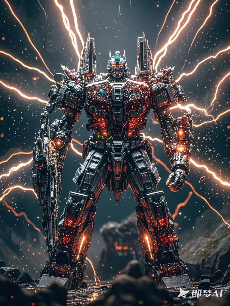 机械巨人变形金刚机器人密恐噩梦密集恐惧症巨物来袭ai绘画#ai美图