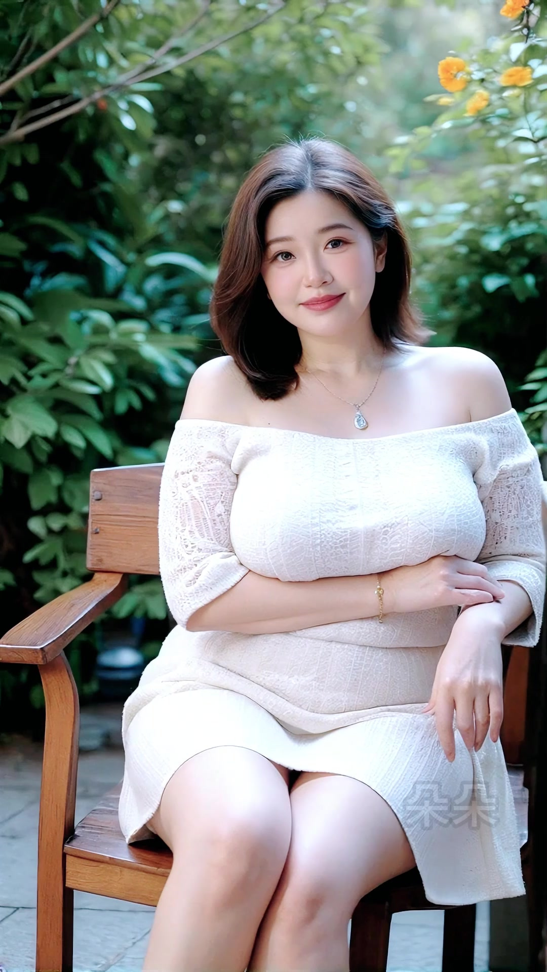 熟女身材丰满诱人,风情万种动人心