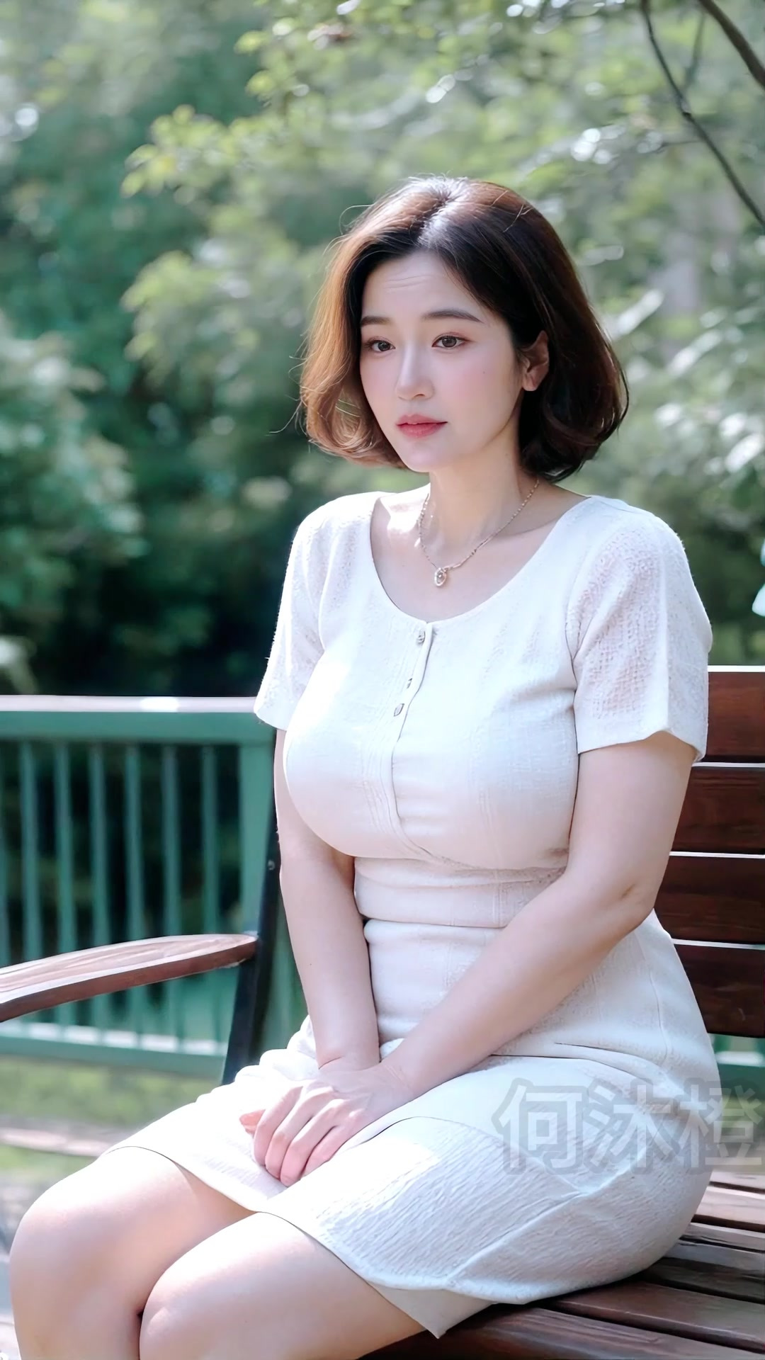 丰满诱人身材娇,熟女风情真撩心