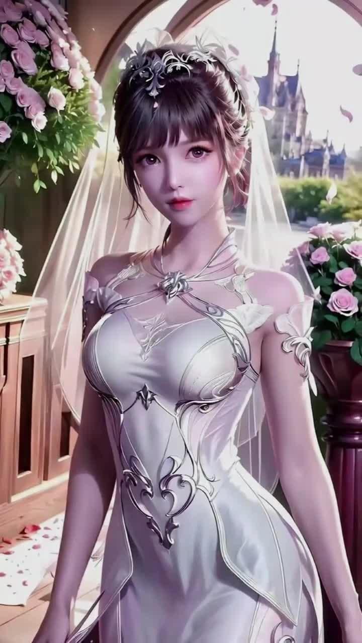 斗罗大陆:小舞婚纱美感装