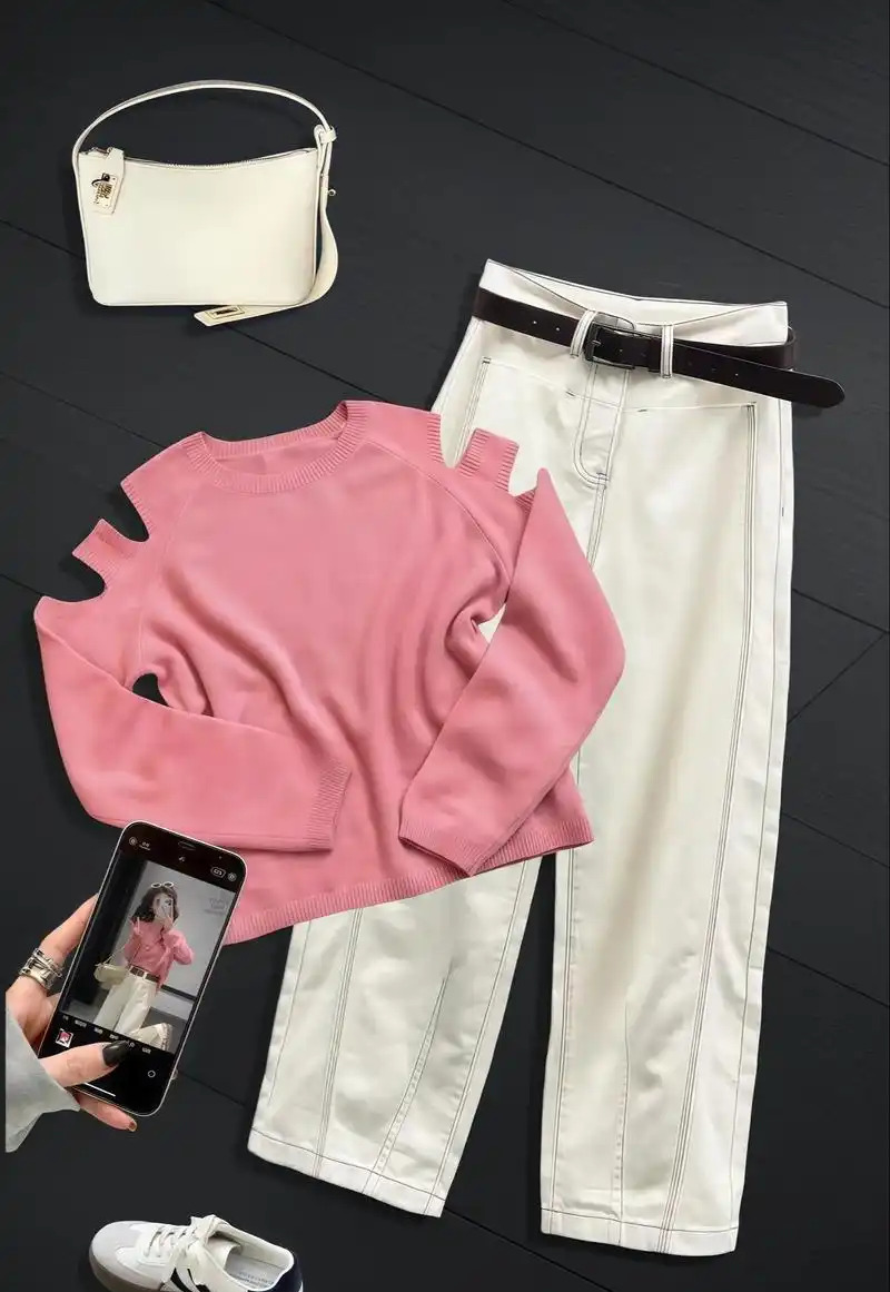 粉色vans鞋子怎么搭配衣服?这几套look值得借鉴!