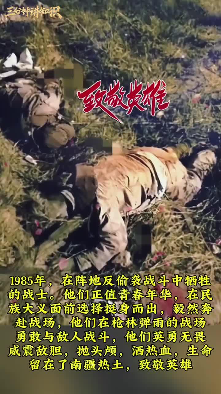 1985年牺牲在老山战场烈士英照