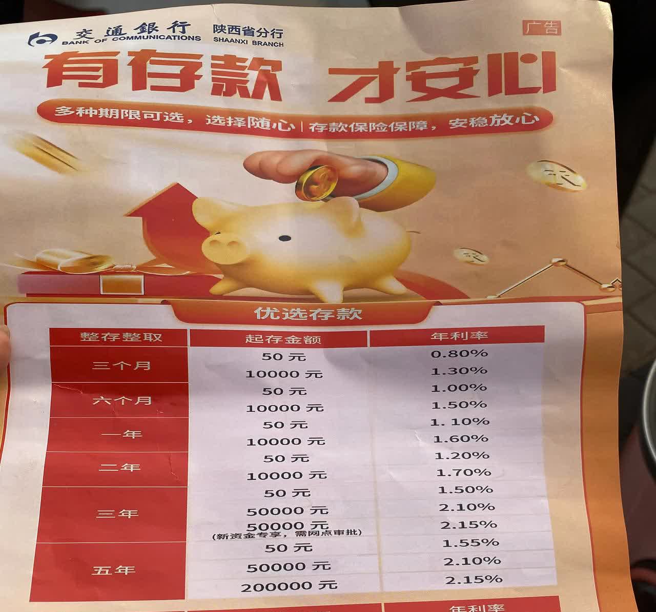 短信信息也给我发了,银行也受理了,否则我也不会大老远跑来取