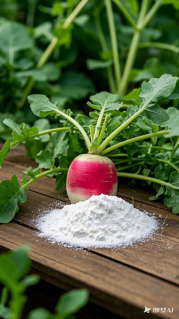 在萝卜种植中,应根据土壤情况和作物生长阶段,选择含有固氮菌,分解菌