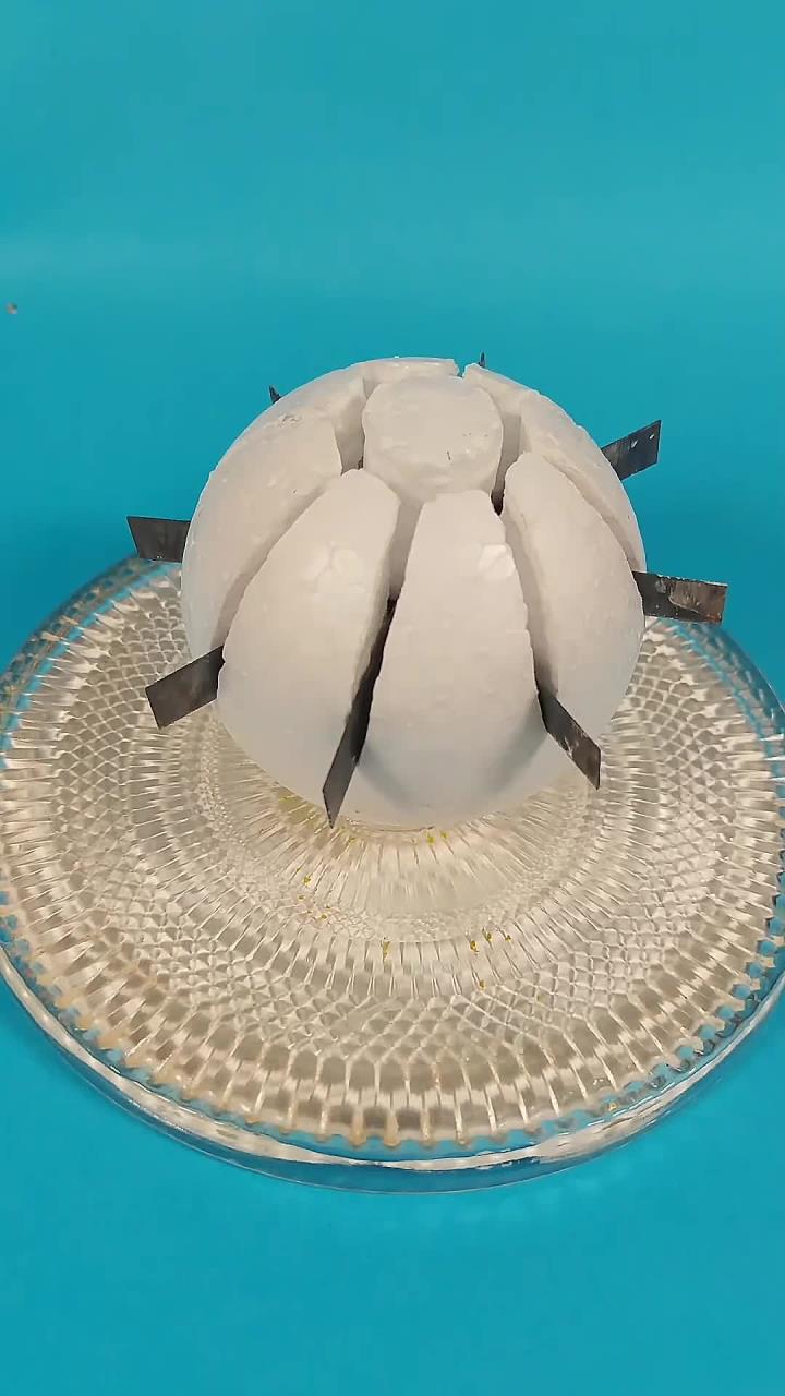 解压又可爱的泡沫开花