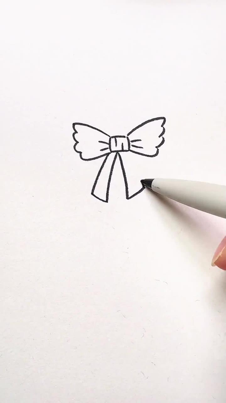 礼物盒这样画简单又可爱