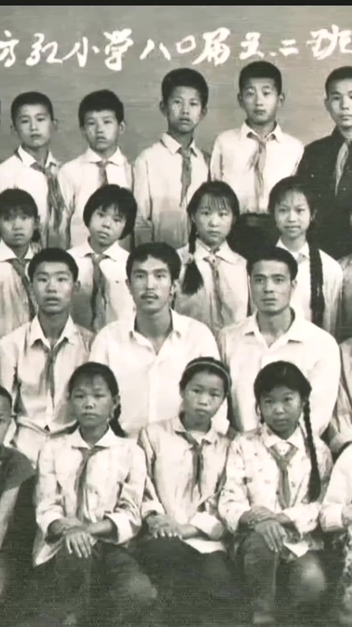 80年代小学毕业照图片图片