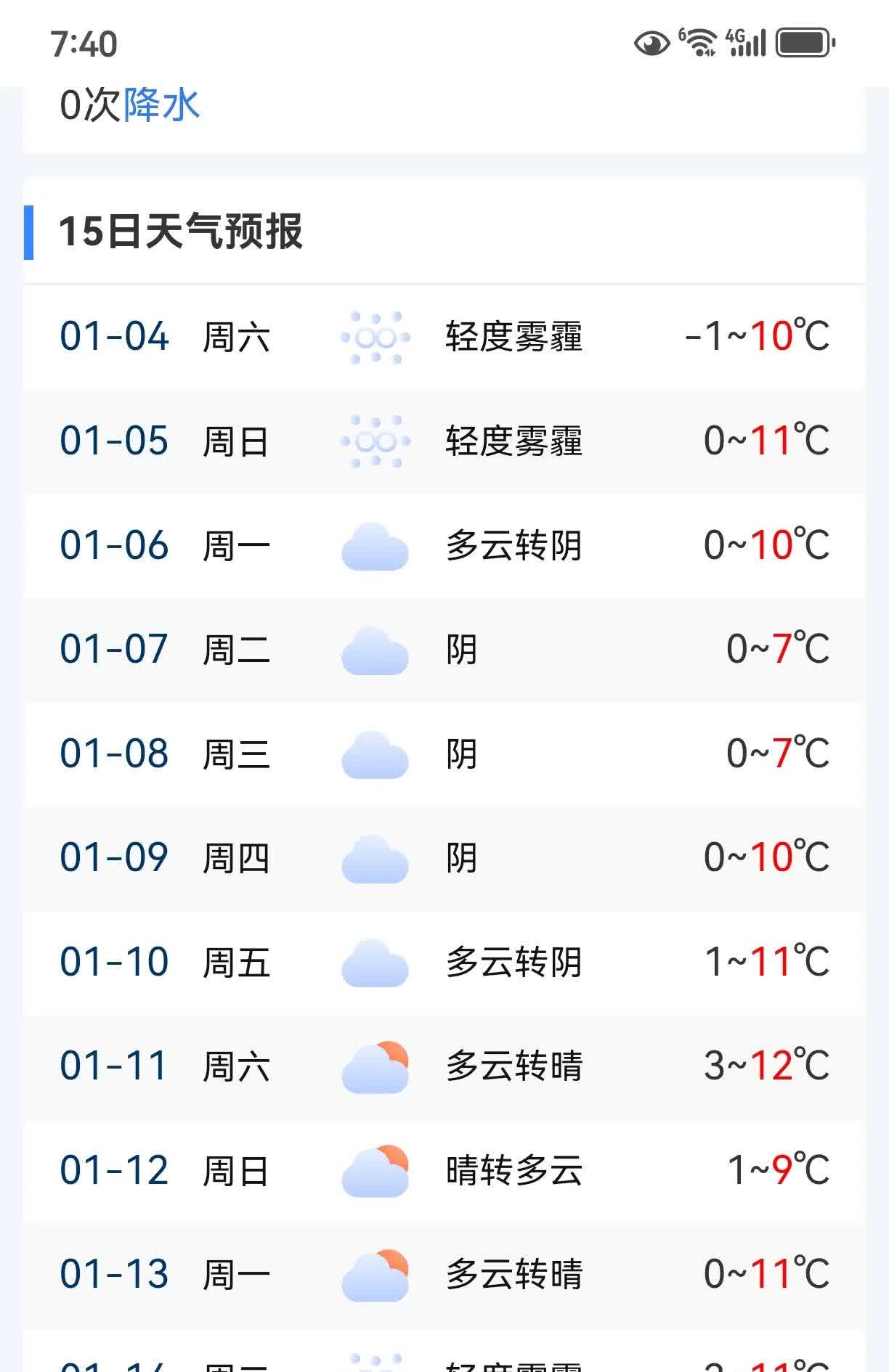 西安未来三天天气