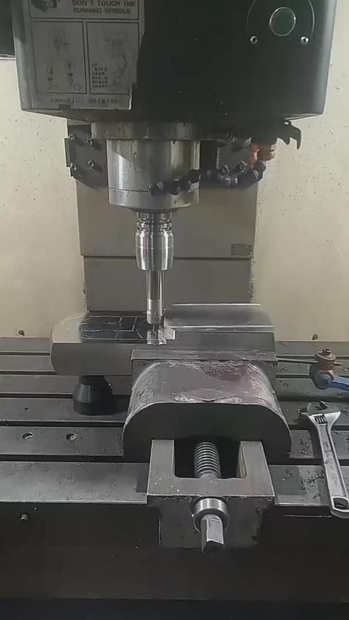 数控铣加工这工件简直不要太完美了