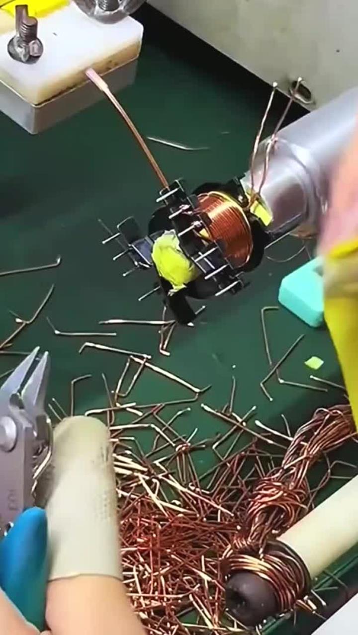 手工绕制变压器