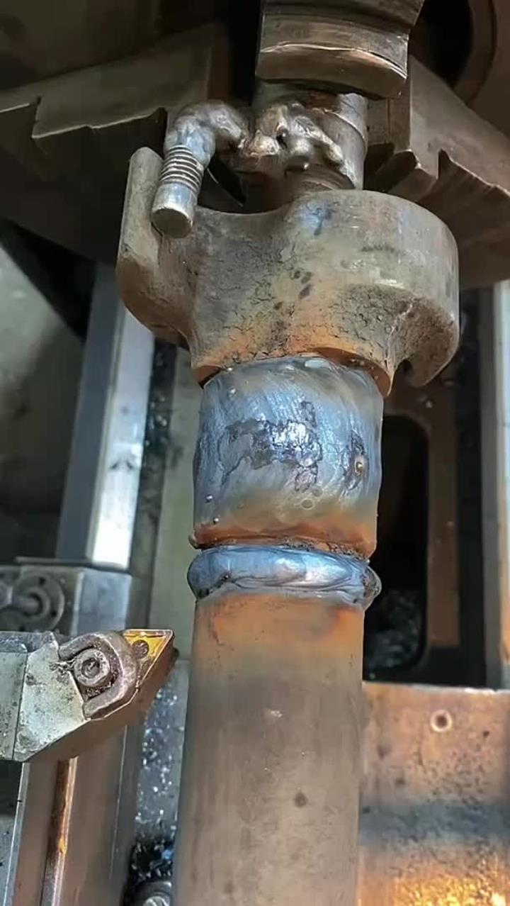 金属焊接连接处加工