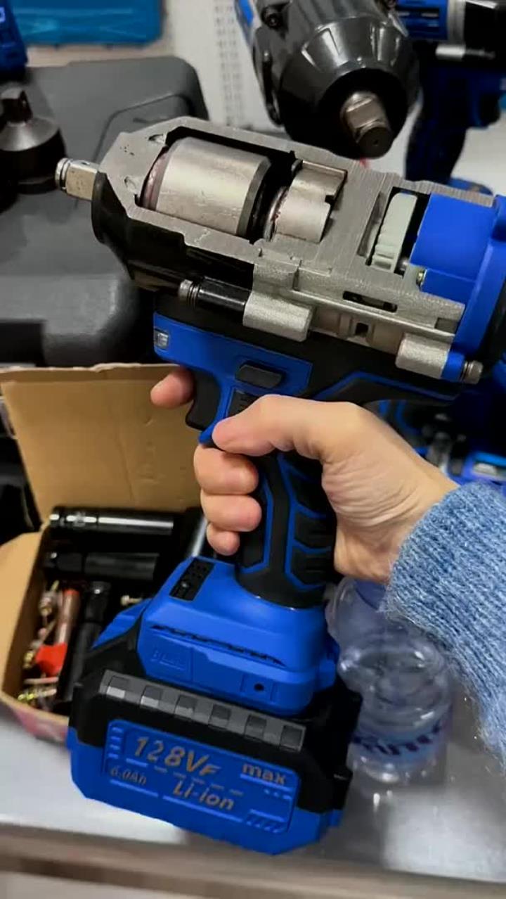 锂电动扳手的内部结构