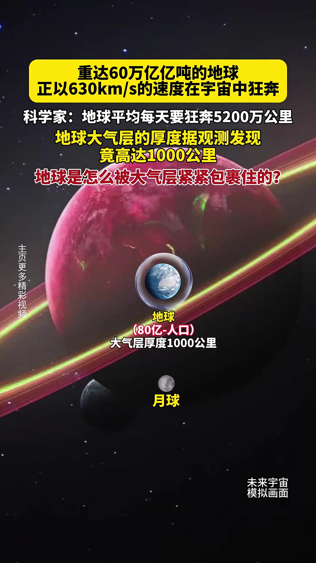 为什么地球有大气层？